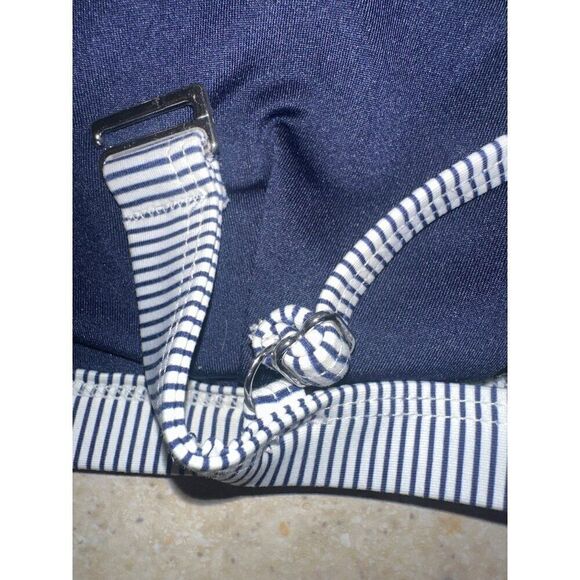 SUNSEEKER BUDAPEST BIND TIE SIDE PANT BIKINI - INK Size Small - Picture 13 of 16